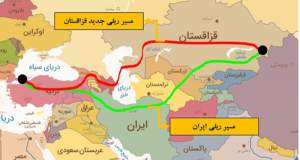 ترمز ایران در برابر راه ابریشم رقیب